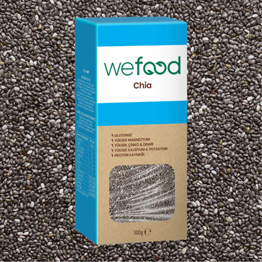 Wefood Siyah Chia 300 gr 2'li