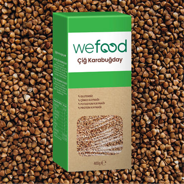 Wefood Glutensiz Çiğ Karabuğday Tanesi 400 gr