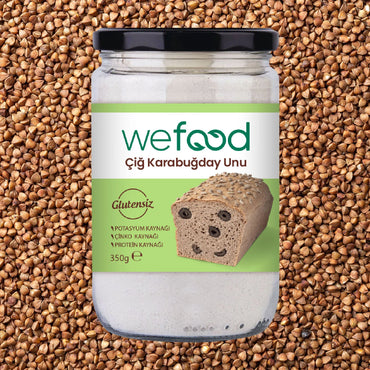 Wefood Glutensiz Çiğ Karabuğday Unu 350 gr