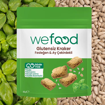 Wefood Fesleğenli Kraker 40 gr