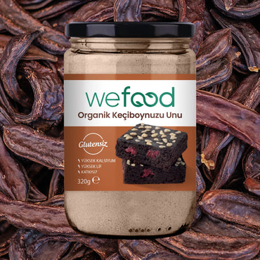 Wefood Organik Glutensiz Keçiboynuzu Unu 320 gr