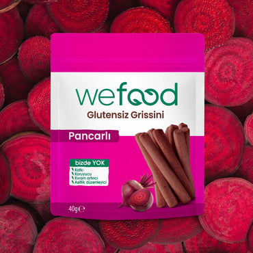 Wefood Glutensiz Grissini Pancarlı 40 g