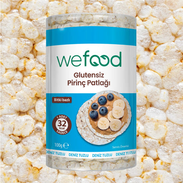 Wefood Pirinç Patlağı 100 gr