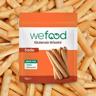 Wefood Glutensiz Grissini Sade 40 g 5'li