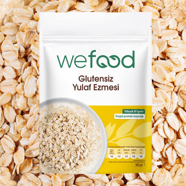 Wefood Glutensiz Yulaf Ezmesi 300 gr 5'li