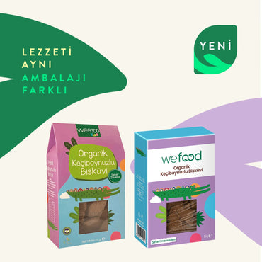 Wefood Kids Organik Keçiboynuzlu Bisküvi 55 gr