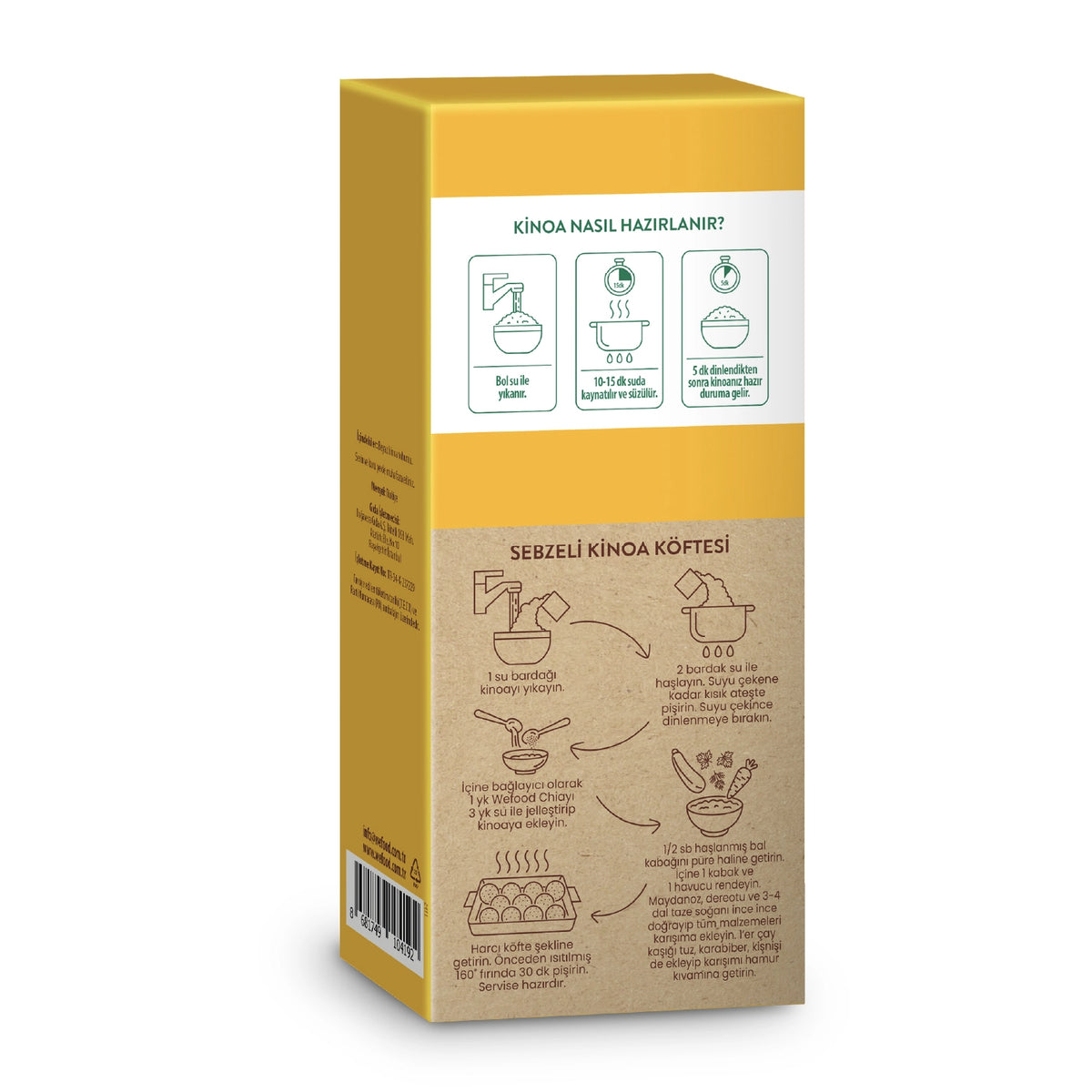 Wefood Beyaz Kinoa 300 gr