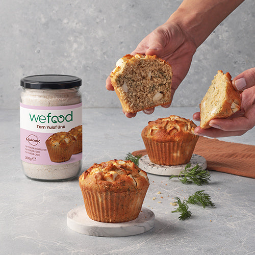 GLUTENSİZ DEREOTLU MUFFIN