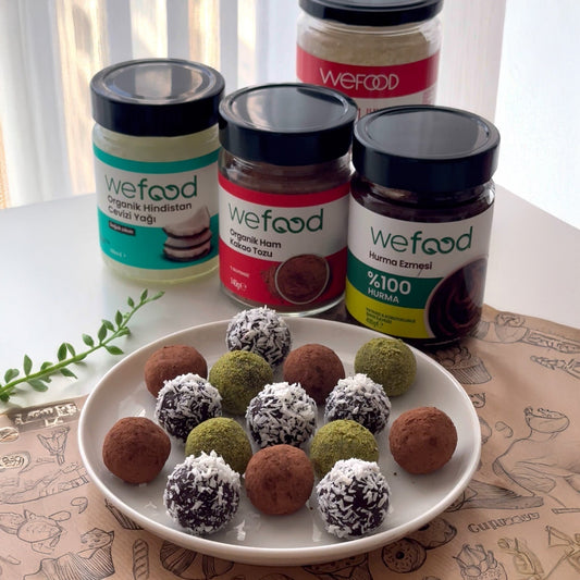 Kakaolu Hurma Topları Tarifi