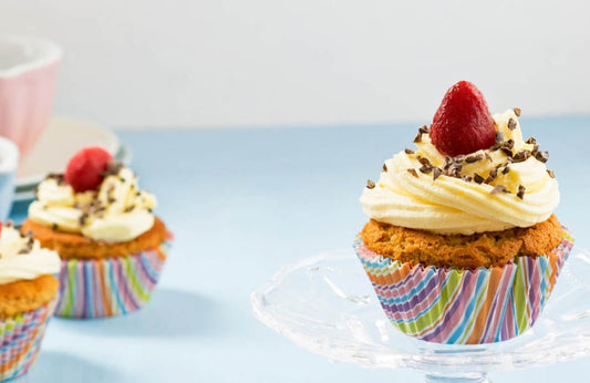 Badem Unlu Glutensiz Cupcake Tarifi