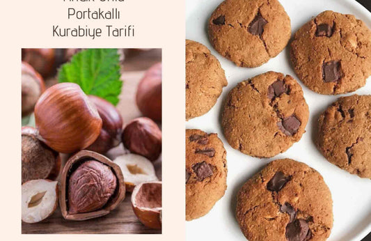 Fındık Unlu Portakallı ve Glutensiz Kurabiye Tarifi