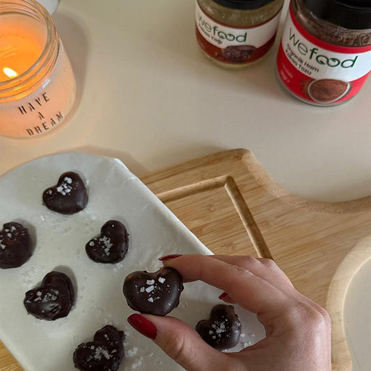 5 Malzemeli Kalp Çikolata Tarifi