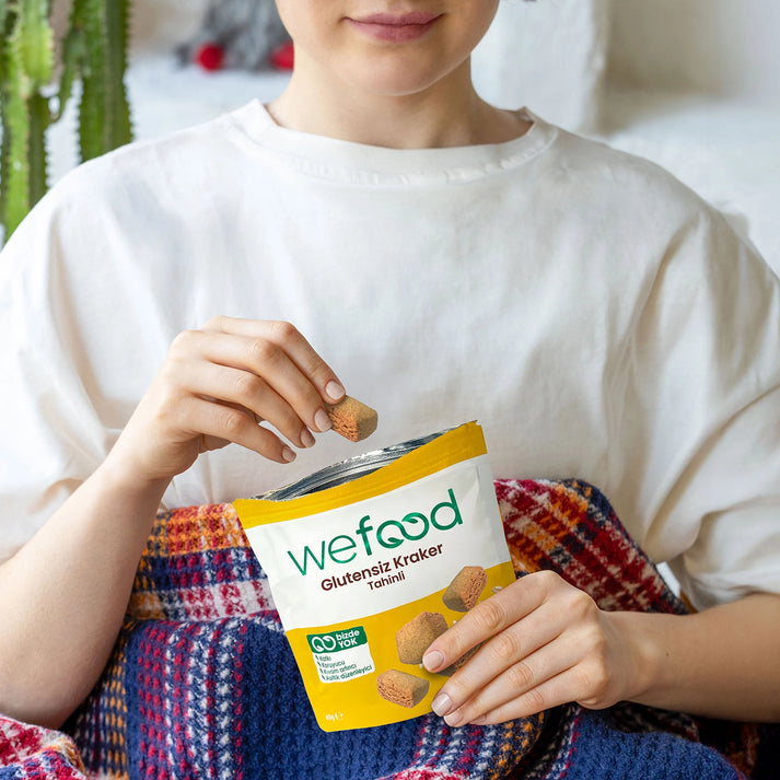Wefood Tahinli Kraker 40 gr 3'lü