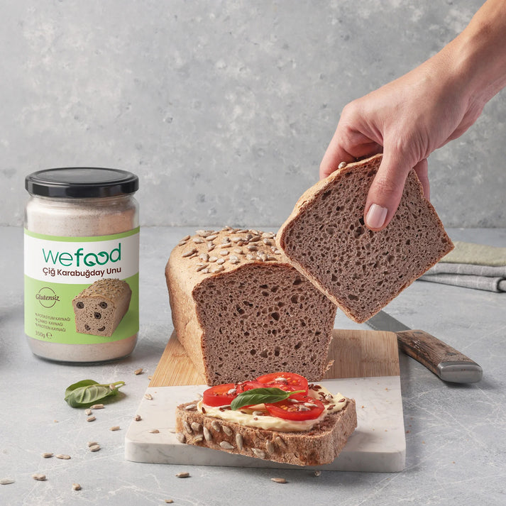 Wefood Glutensiz Çiğ Karabuğday Unu 350 gr