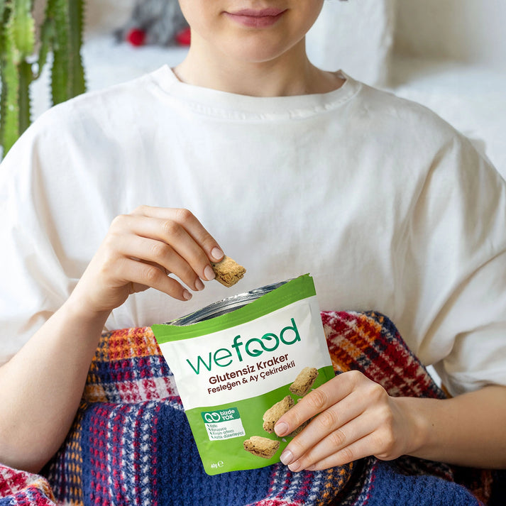 Wefood Fesleğenli Kraker 40 gr 3'lü