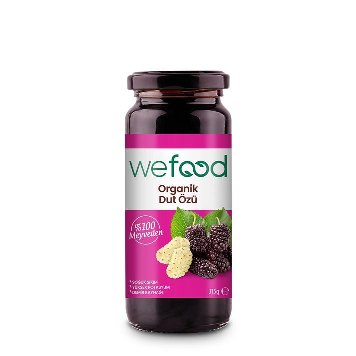Wefood Organik Dut Özü 315 gr (Soğuk Sıkım)