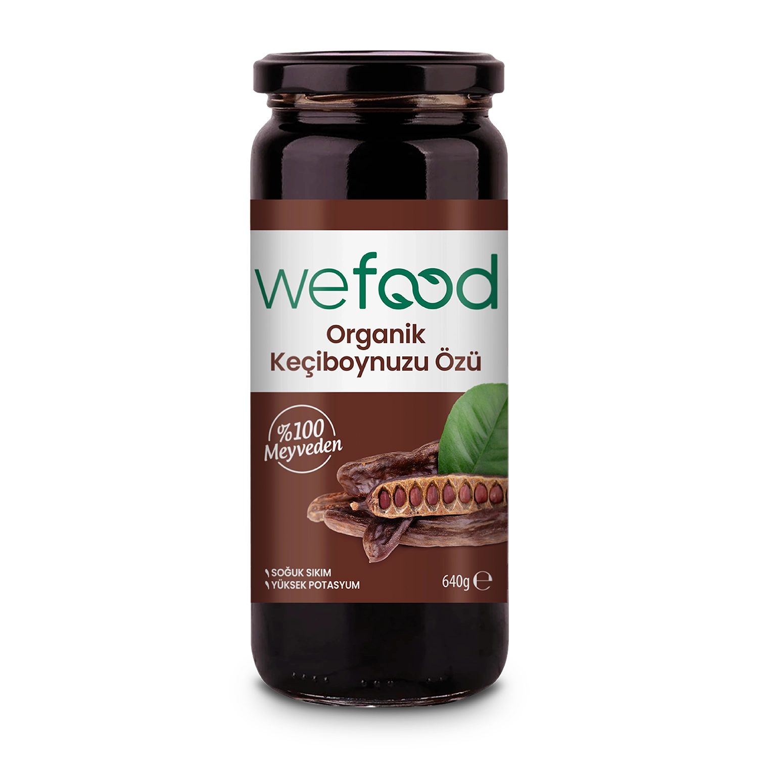 Wefood Organik Keçiboynuzu Özü 640 gr (Soğuk Sıkım)