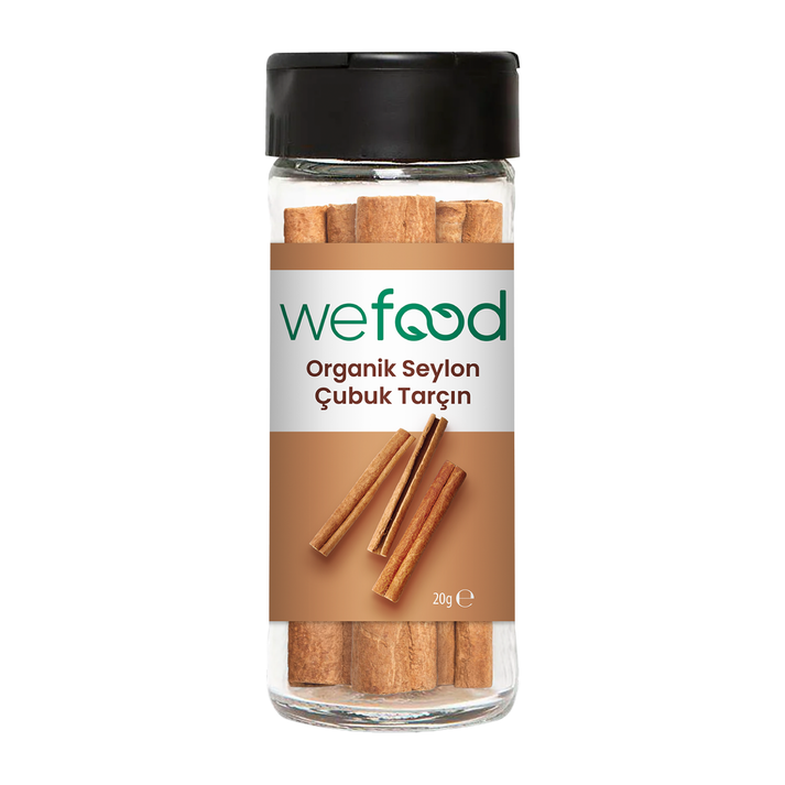 Wefood Organik Seylon Tarçın Çubuk 20 gr