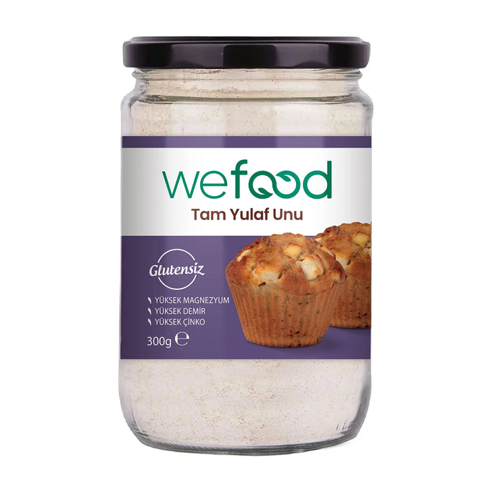 Wefood Glutensiz Tam Yulaf Unu 300 gr