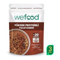 Wefood Yüksek Proteinli Kakaolu Yulaf Ezmesi 240 gr 3'lü