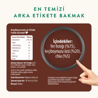 Wefood Keçiboynuzlu & Chialı Fıstık Ezmesi 300 g