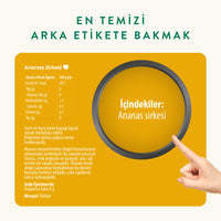 Wefood Ananas Sirkesi 500 ml