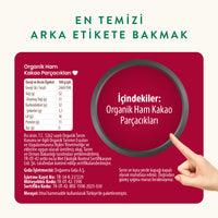 Wefood Organik Ham Kakao Parçacıkları 150 gr (Kakao Nibs)