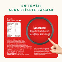 Wefood Organik Ham Kakao Tozu 140 gr