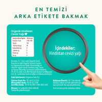 Wefood Organik Hindistan Cevizi Yağı 150 ml (Soğuk Sıkım)