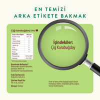 Wefood Glutensiz Çiğ Karabuğday Unu 350 gr