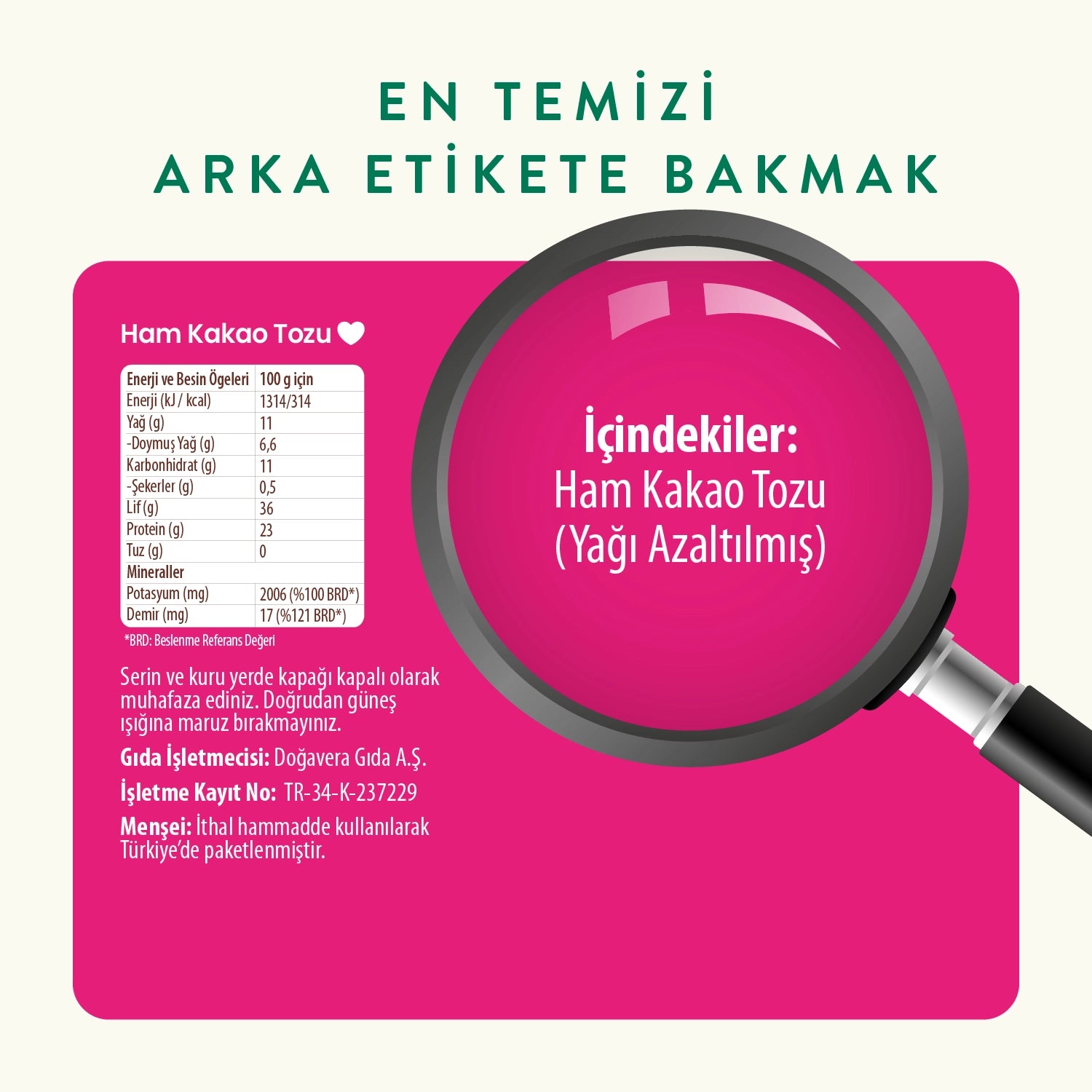 Wefood Ham Kakao Tozu 140 gr