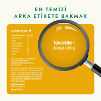 Wefood Ananas Sirkesi 500 ml