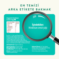 Wefood Organik Hindistan Cevizi Yağı 150 ml (Soğuk Sıkım)