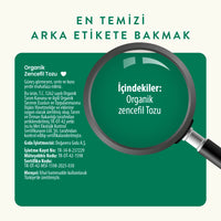 Wefood Organik Zencefil Tozu 45 gr