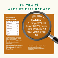 Wefood Süt Karamelli Fıstık Ezmesi 300 gr