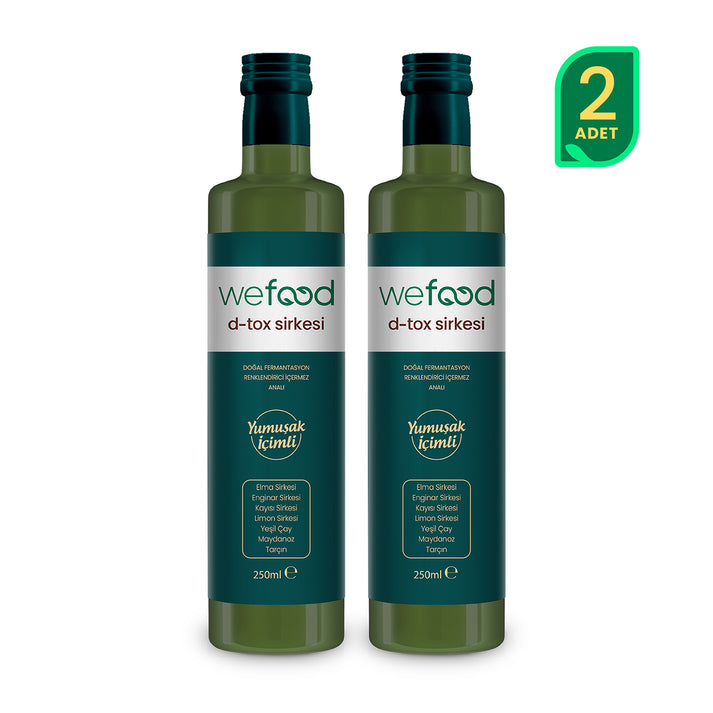 Wefood Detoks Sirkesi 250 ml 2'li