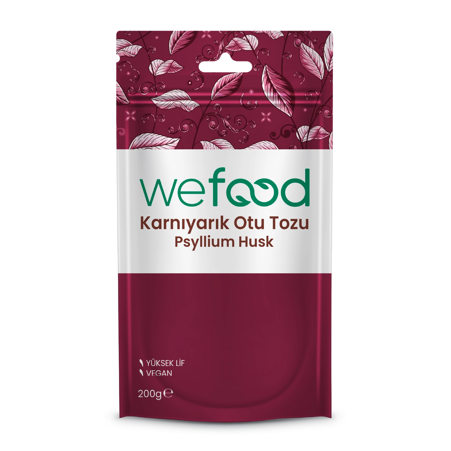 Wefood  Karnıyarık Otu (Psyllium) Tozu 200 gr