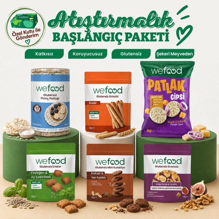 Wefood Atıştırmalık Başlangıç Paketi