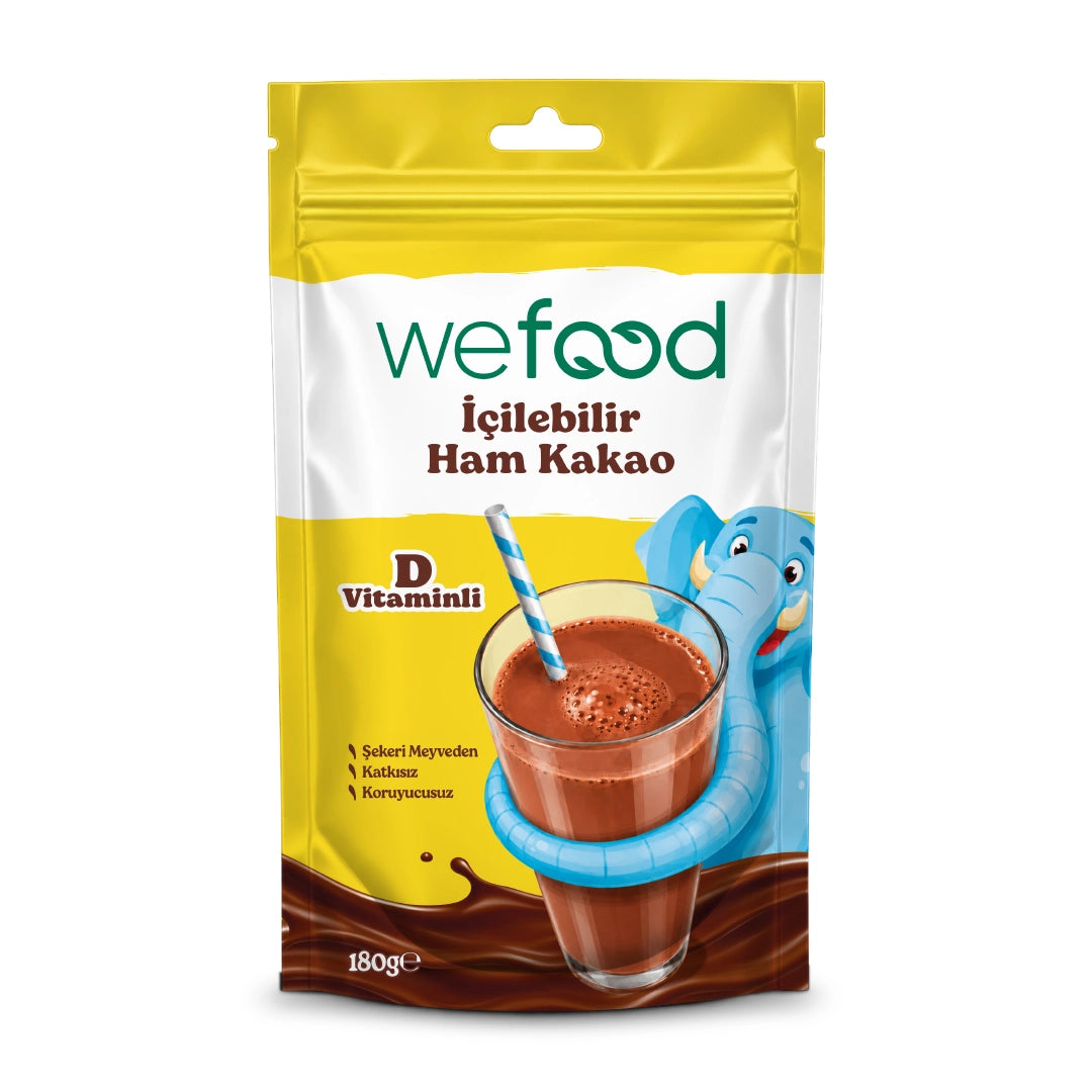 Wefood İçilebilir Ham Kakao Tozu 180 g