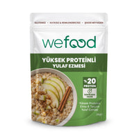 Wefood Yüksek Proteinli Elma & Tarçınlı Yulaf Ezmesi 240 gr