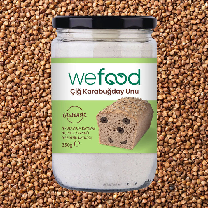 Wefood Glutensiz Çiğ Karabuğday Unu 350 gr