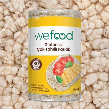 Wefood Çok Tahıllı Patlak 100 gr 5'li