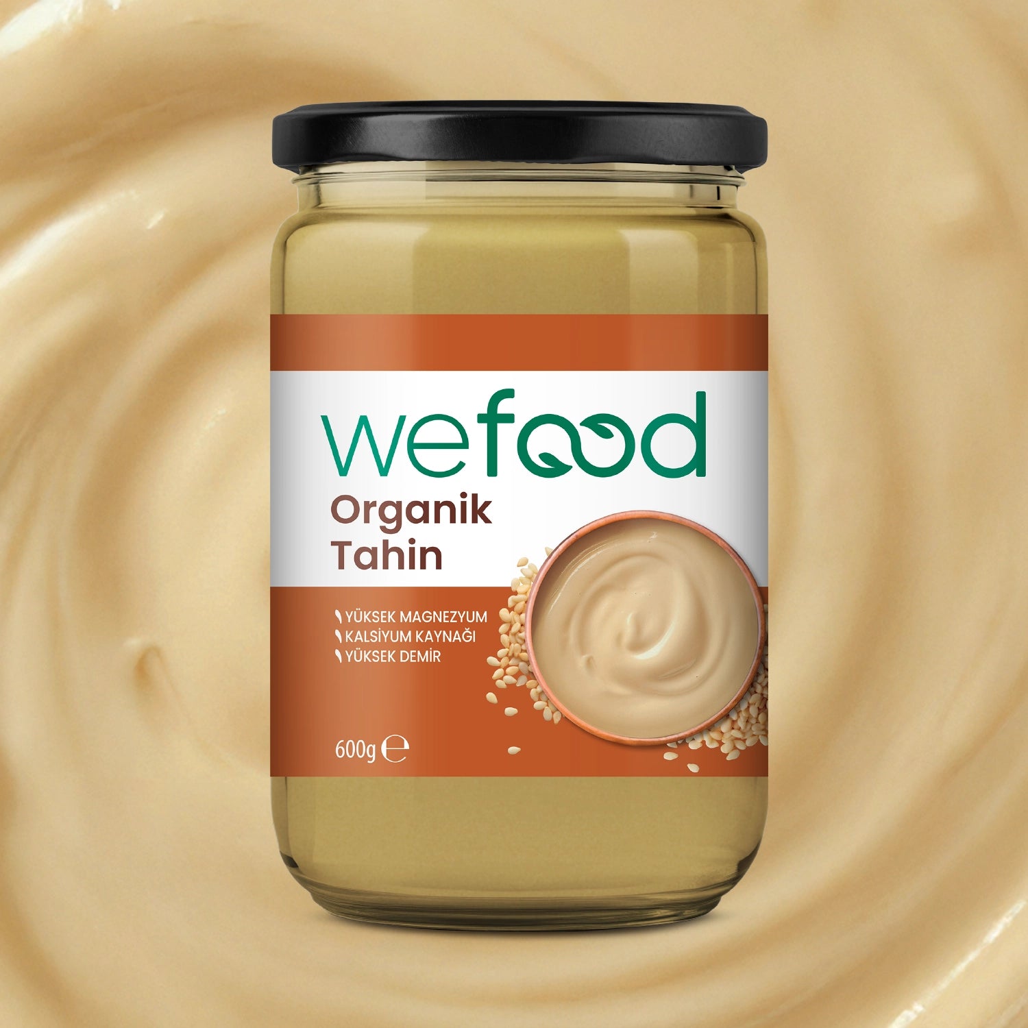 Wefood Organik Tahin 600 gr