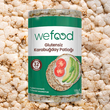 Wefood Karabuğday Patlağı 100 gr 5'li