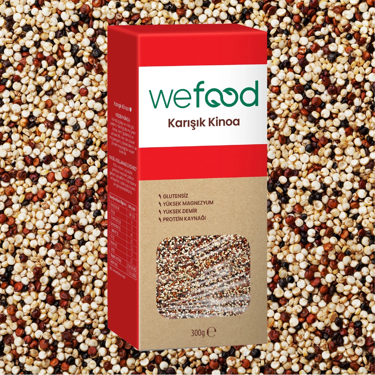 Wefood Karışık Kinoa 300 gr