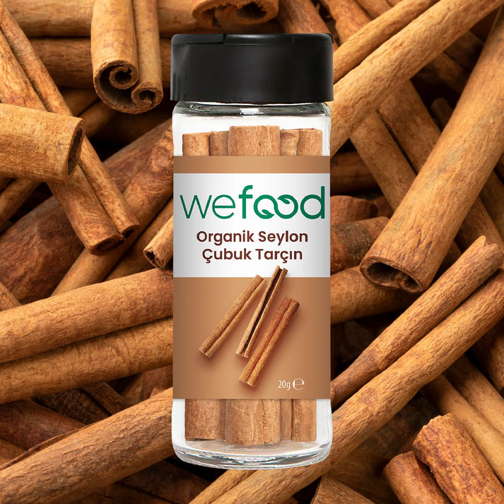 Wefood Organik Seylon Tarçın Çubuk 20 gr