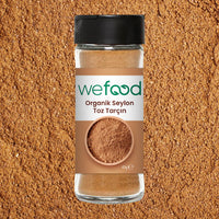 Wefood Organik Seylon Tarçın Tozu 45 gr