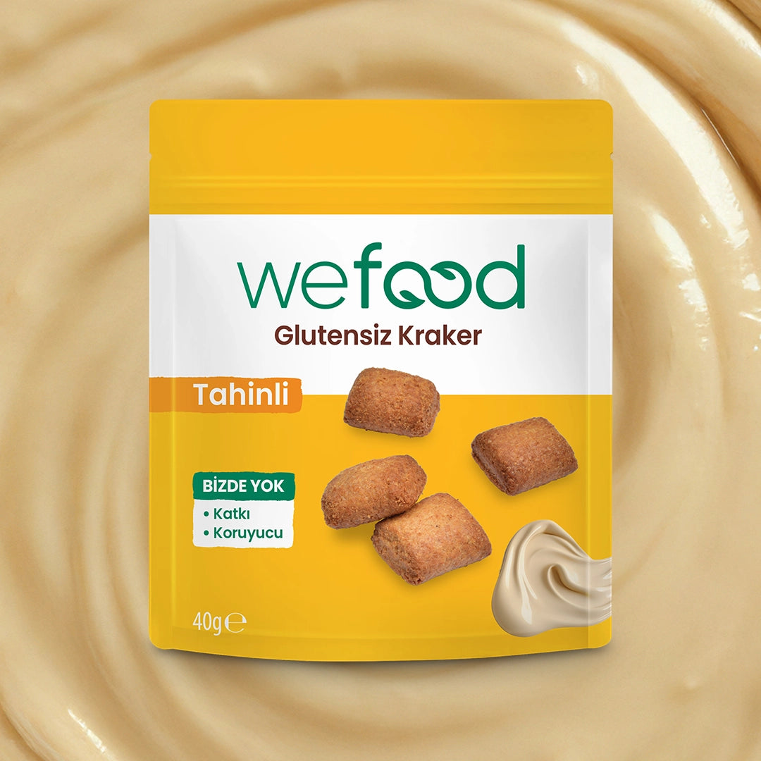 Wefood Tahinli Kraker 40 gr 3'lü