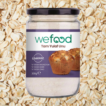 Wefood Glutensiz Tam Yulaf Unu 300 gr