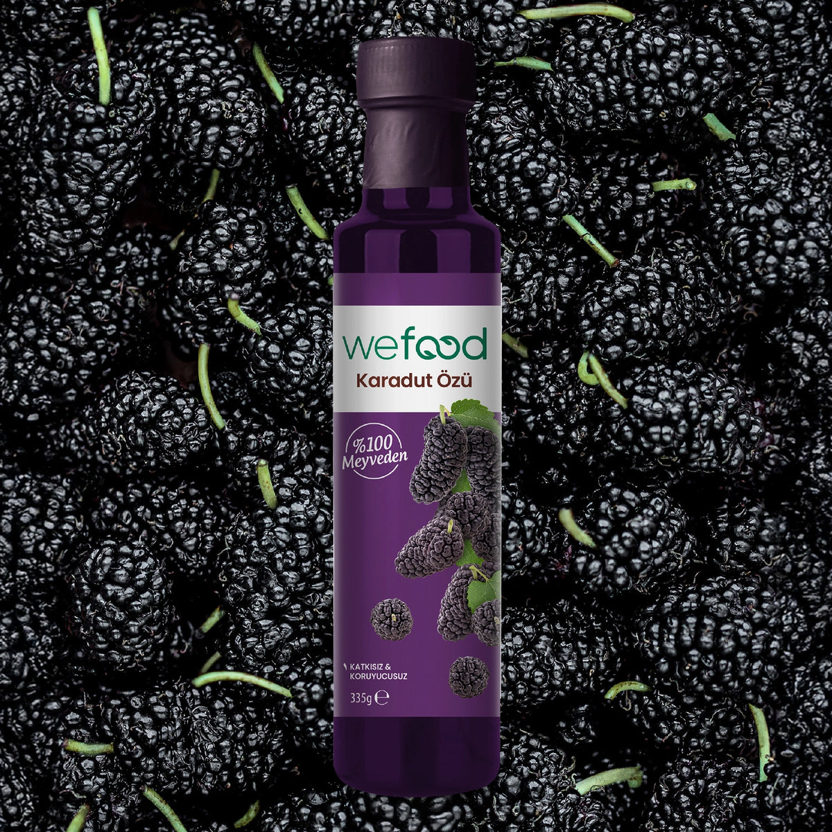 Wefood Karadut Özü 335 gr (Soğuk Sıkım) 3'lü